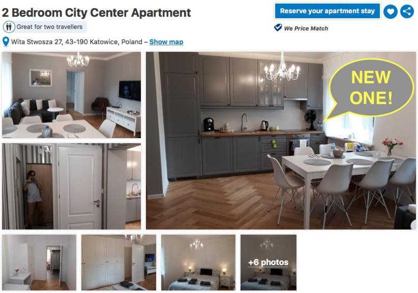 1 Bedroom City Center Apartment Katovice Exteriér fotografie